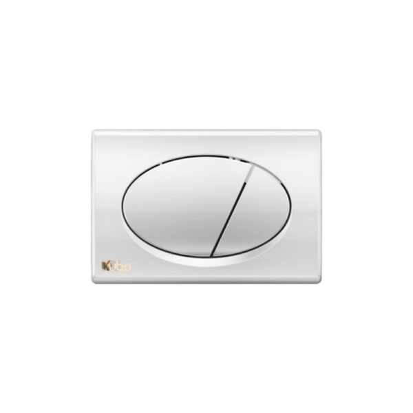 Placa de descarga ovalada para W.C. aéreo